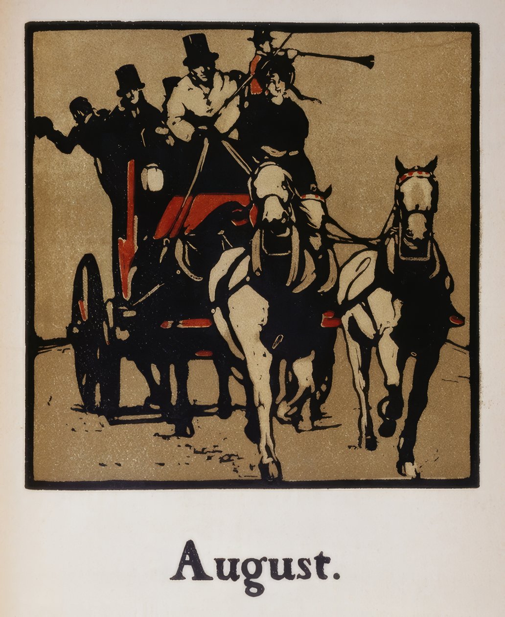 Arabaya binmek (özen) by William Nicholson
