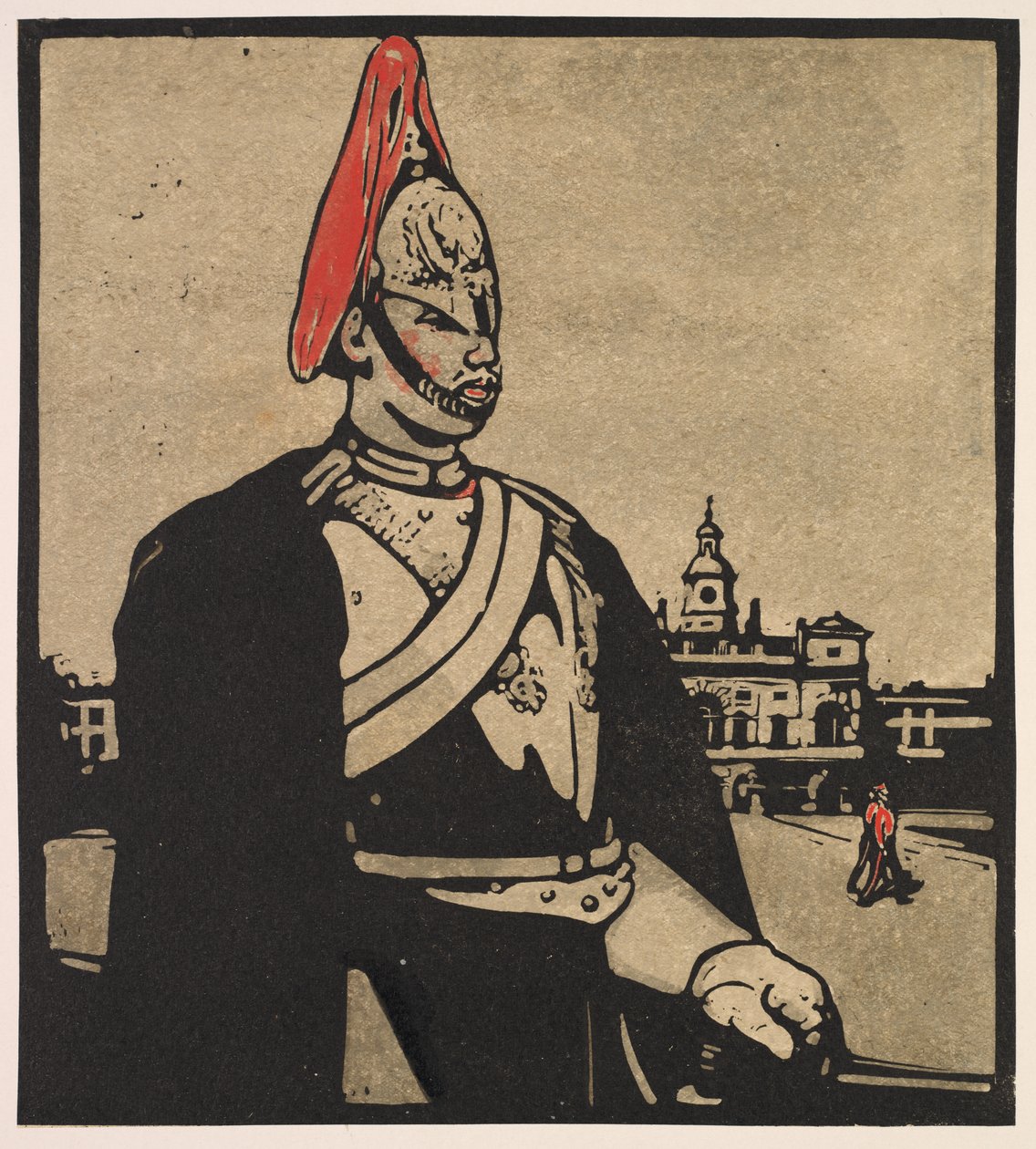 Londra Tipleri: Muhafız by William Nicholson