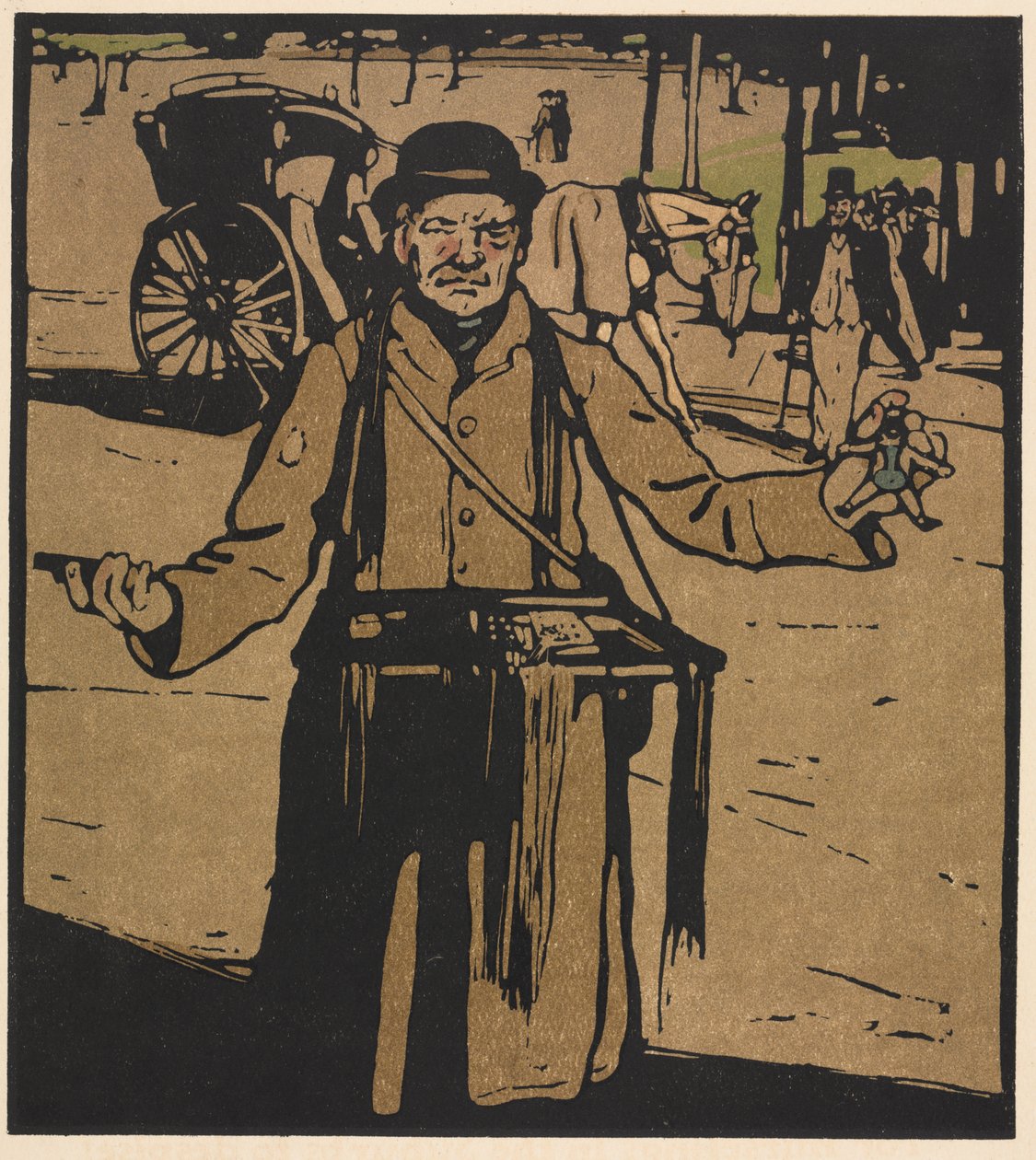 Londra Türleri: Hawker by William Nicholson