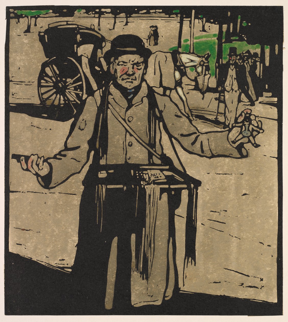 Londra Türleri: Hawker by William Nicholson