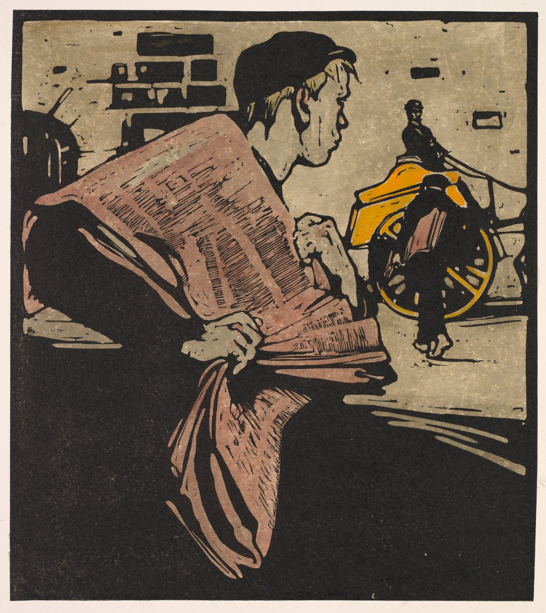 Londra Türleri: Haberci by William Nicholson