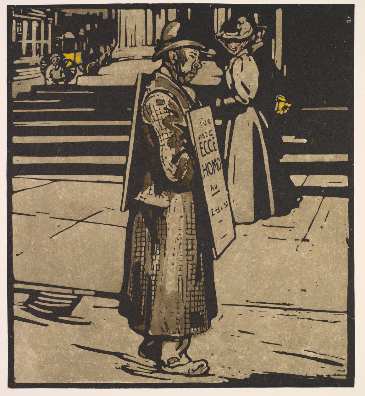 Londra Türleri: Sandviç-Adam by William Nicholson