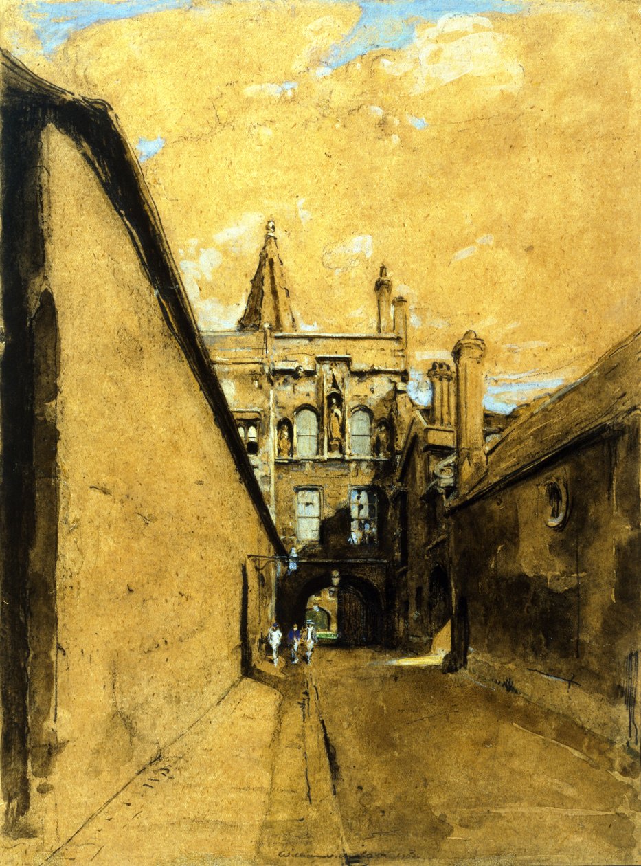 Yeni Kolej Yolu Kapısı by William Nicholson