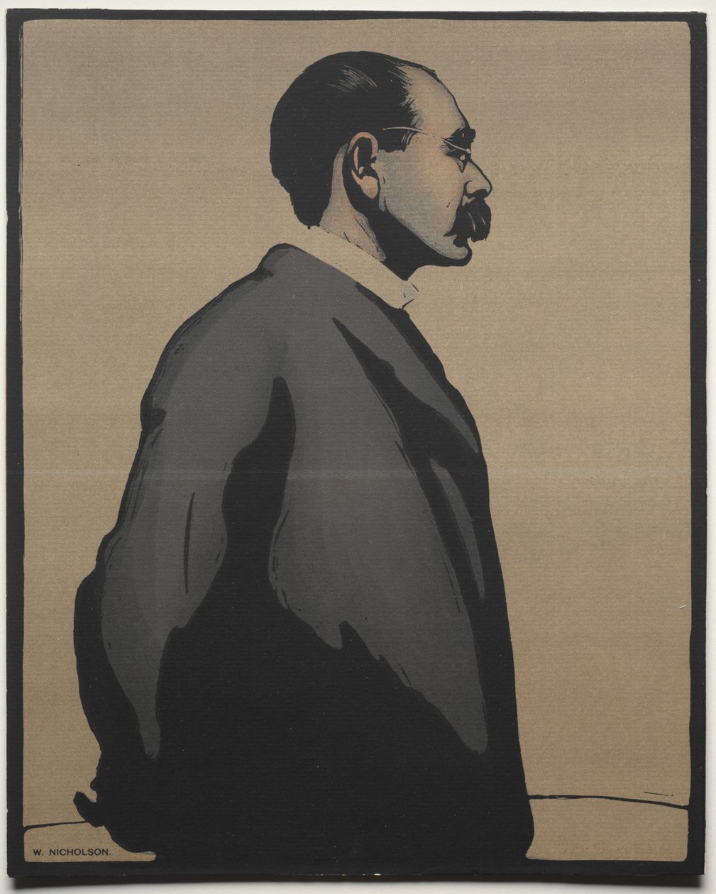 Rudyard Kipling by William Nicholson