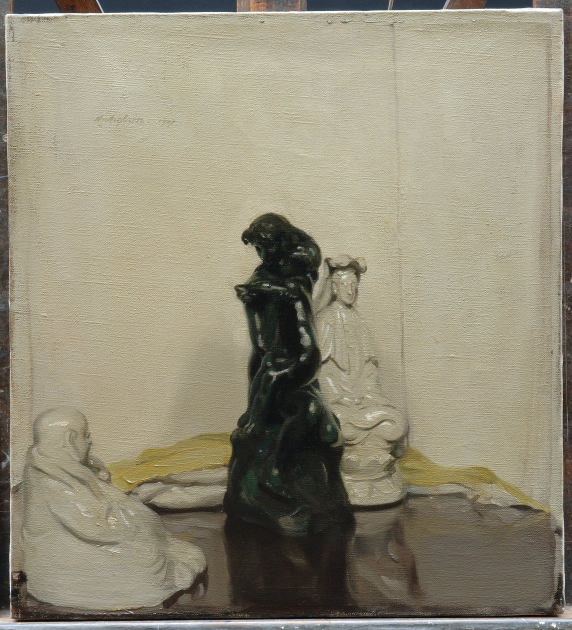 Heykelcikler ve Rodin Bronz by William Nicholson