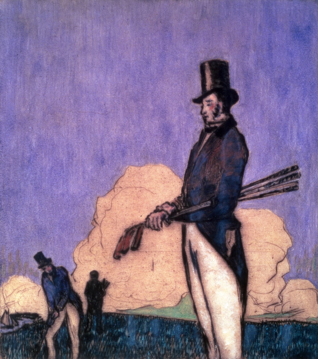 Golfçülerin Çalışması by William Nicholson