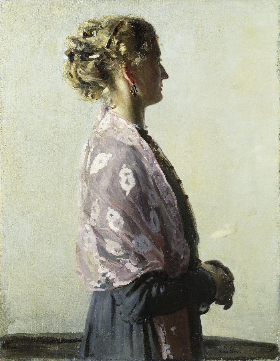 Siyahlı Bayan by William Nicholson