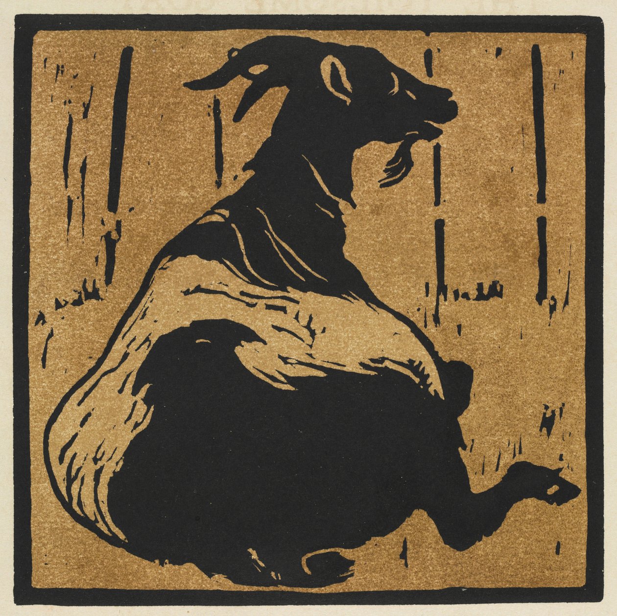 Hayvanların Kare Kitabı: Zahmetli Keçi by William Nicholson