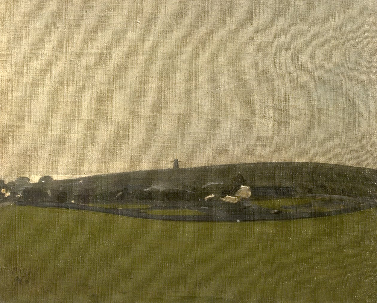 Yel Değirmeni, Brighton Downs, Rottingdean by William Nicholson