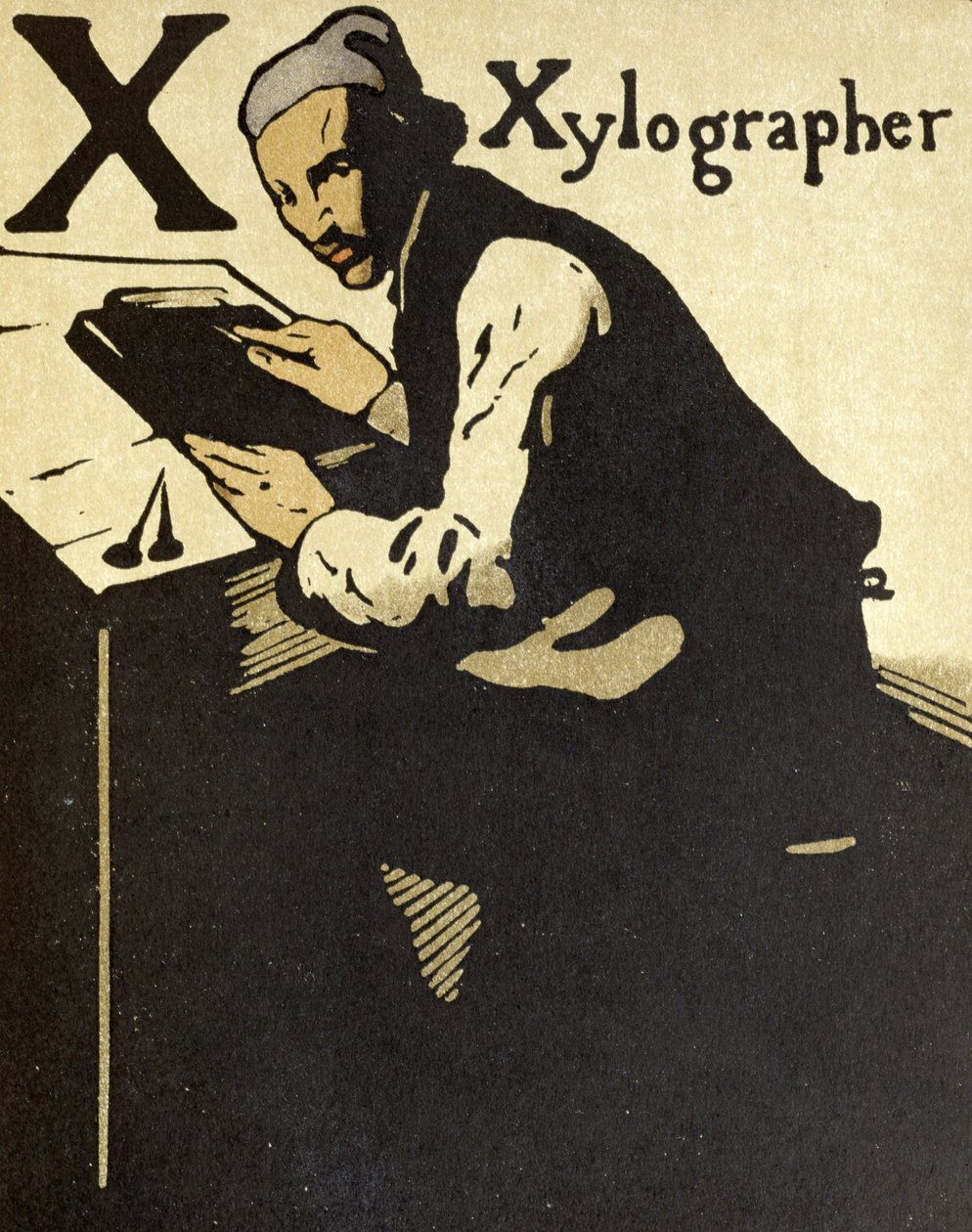 Xylographer için X, William Heinemann tarafından yayınlanan 