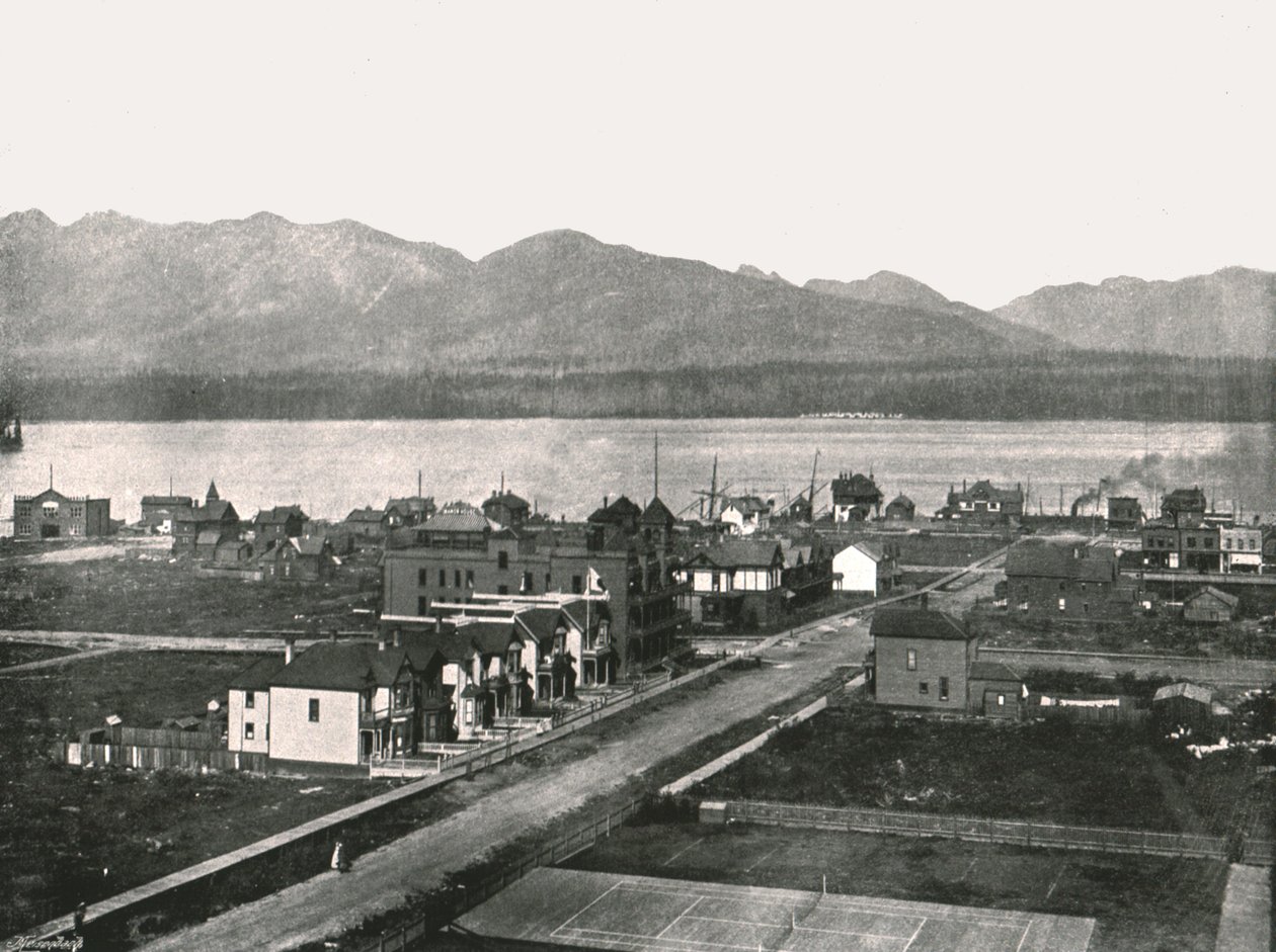 Liman, Vancouver, Kanada, 1895. by William Notman and Son
