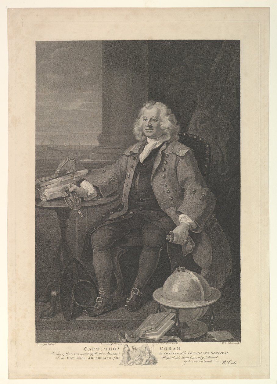 Kaptan Thomas Coram, 1 Aralık 1796. by William Nutter