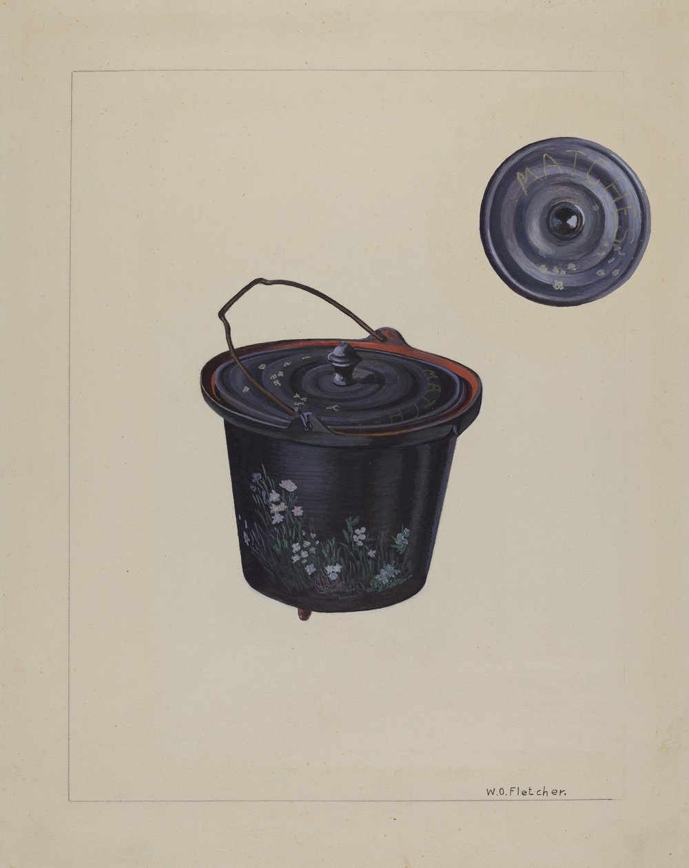 Çocuk Oyuncak Demir Su Isıtıcısı, c. 1937. by William O. Fletcher