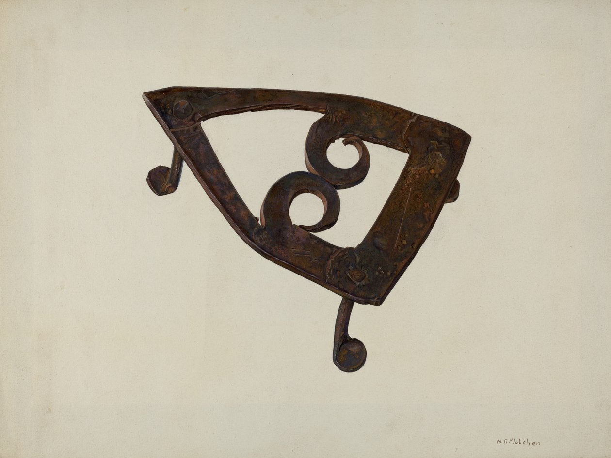 Demir Trivet, c. 1939. by William O. Fletcher