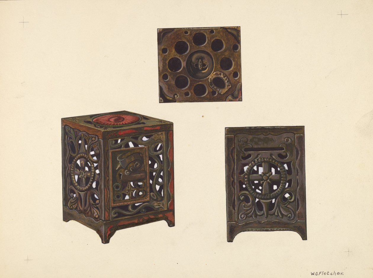 Güvenli Banka, c. 1938. by William O. Fletcher