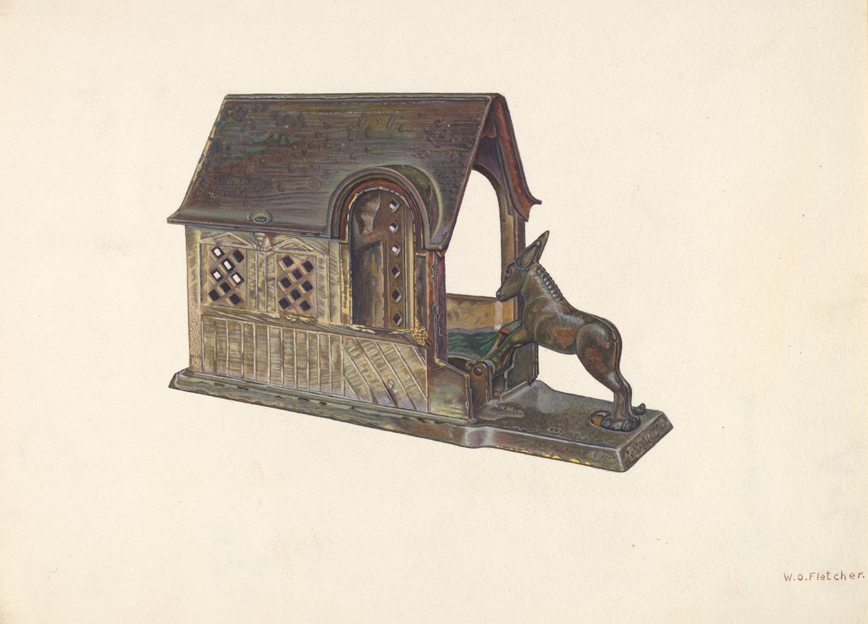 Oyuncak Bankası, c. 1940. by William O. Fletcher