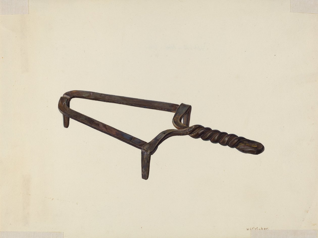 Trivet, ç. 1939. by William O. Fletcher