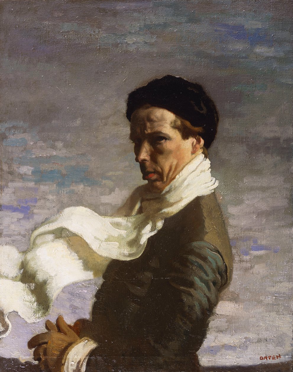 Batıdan Bir Genç Adam, Otoportre, 1909 by William Orpen
