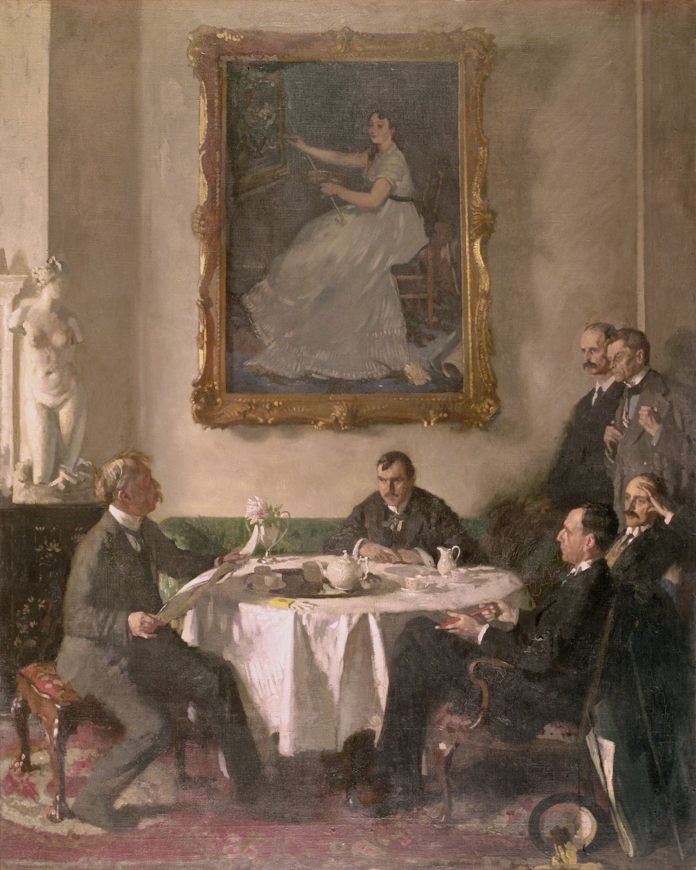 Manet'ye Saygı by William Orpen