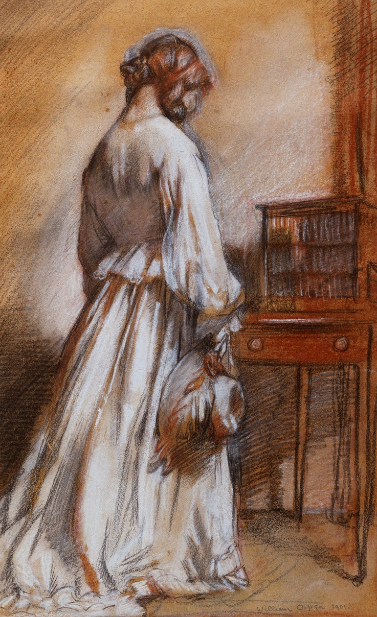 İç Mekan, Chelsea, 1901 by William Orpen