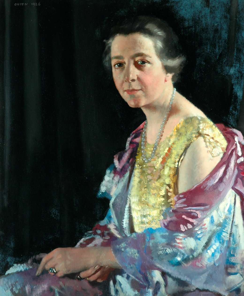 Bayan Thomas Howarth, 1926 by William Orpen
