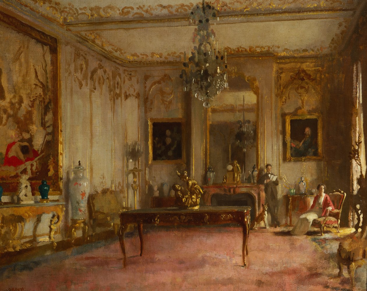 Park Lane İç by William Orpen