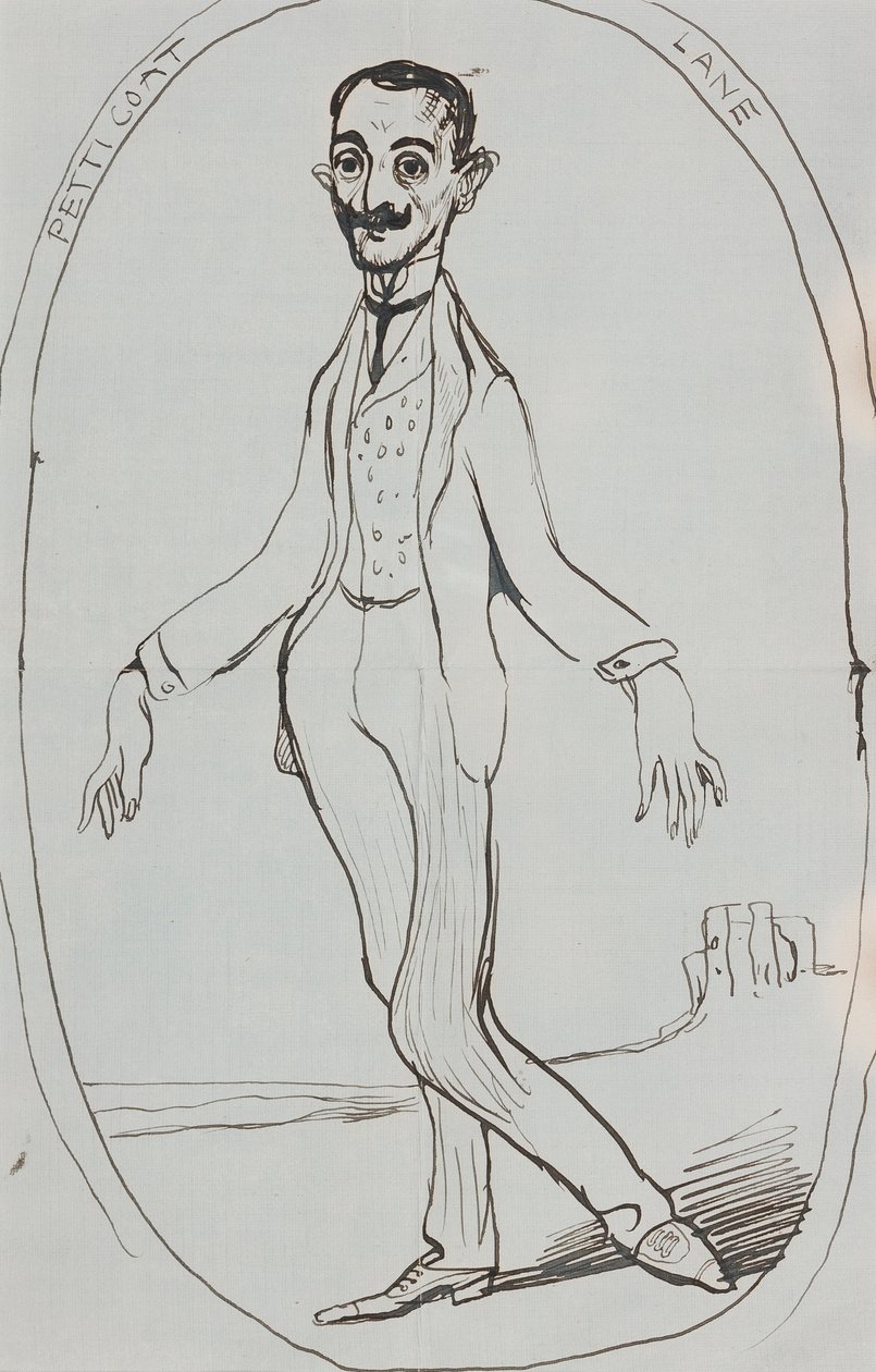 iç etek şeridi by William Orpen