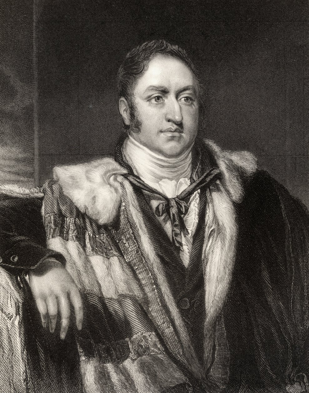James Walter Grimston, 1st Earl of Verulam, engraved by H. Robinson, from 