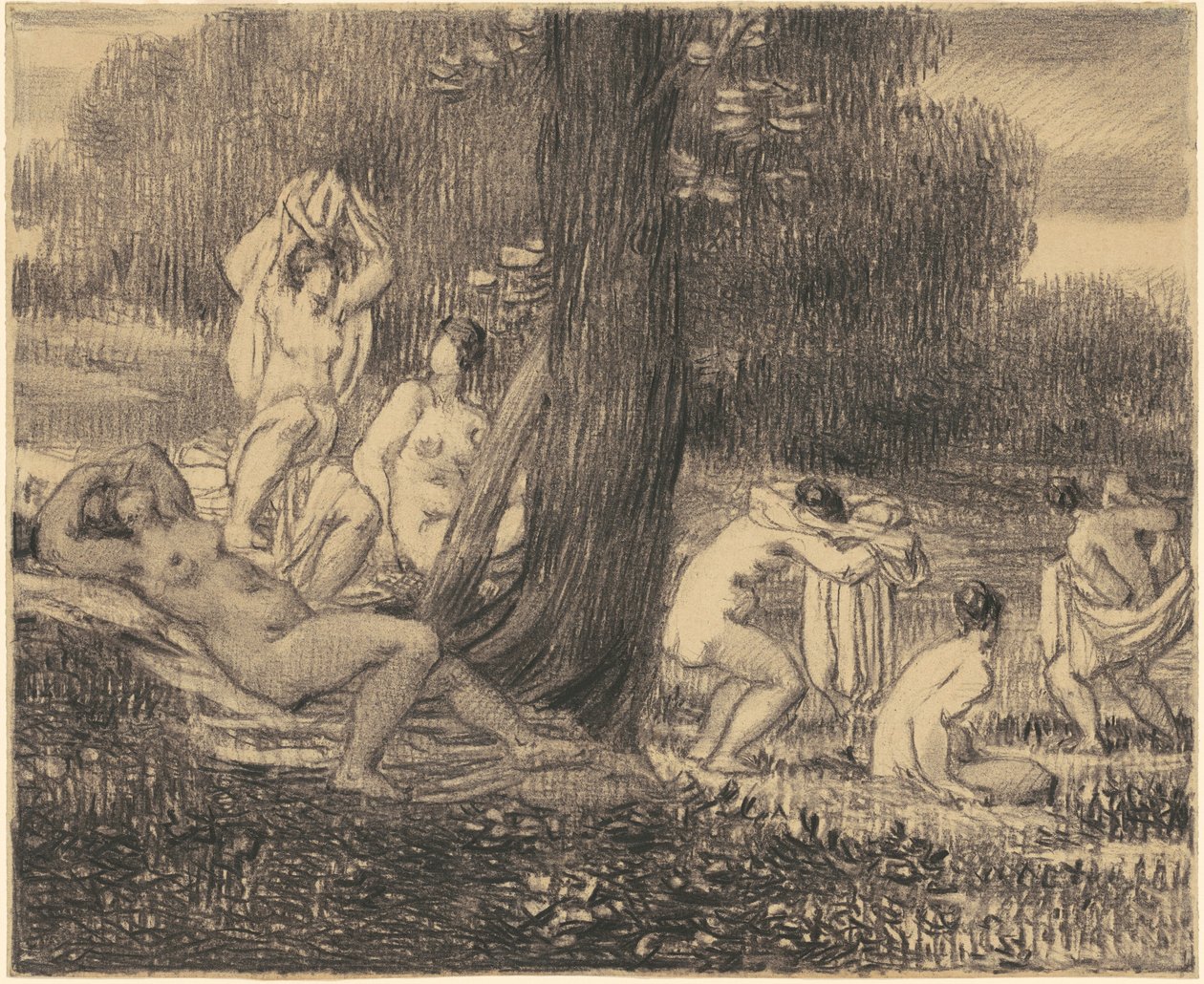 banyo yapanlar by William P. Babcock