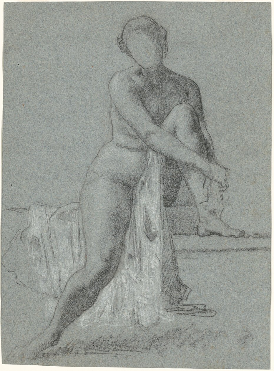 Oturmuş Çıplak by William P. Babcock