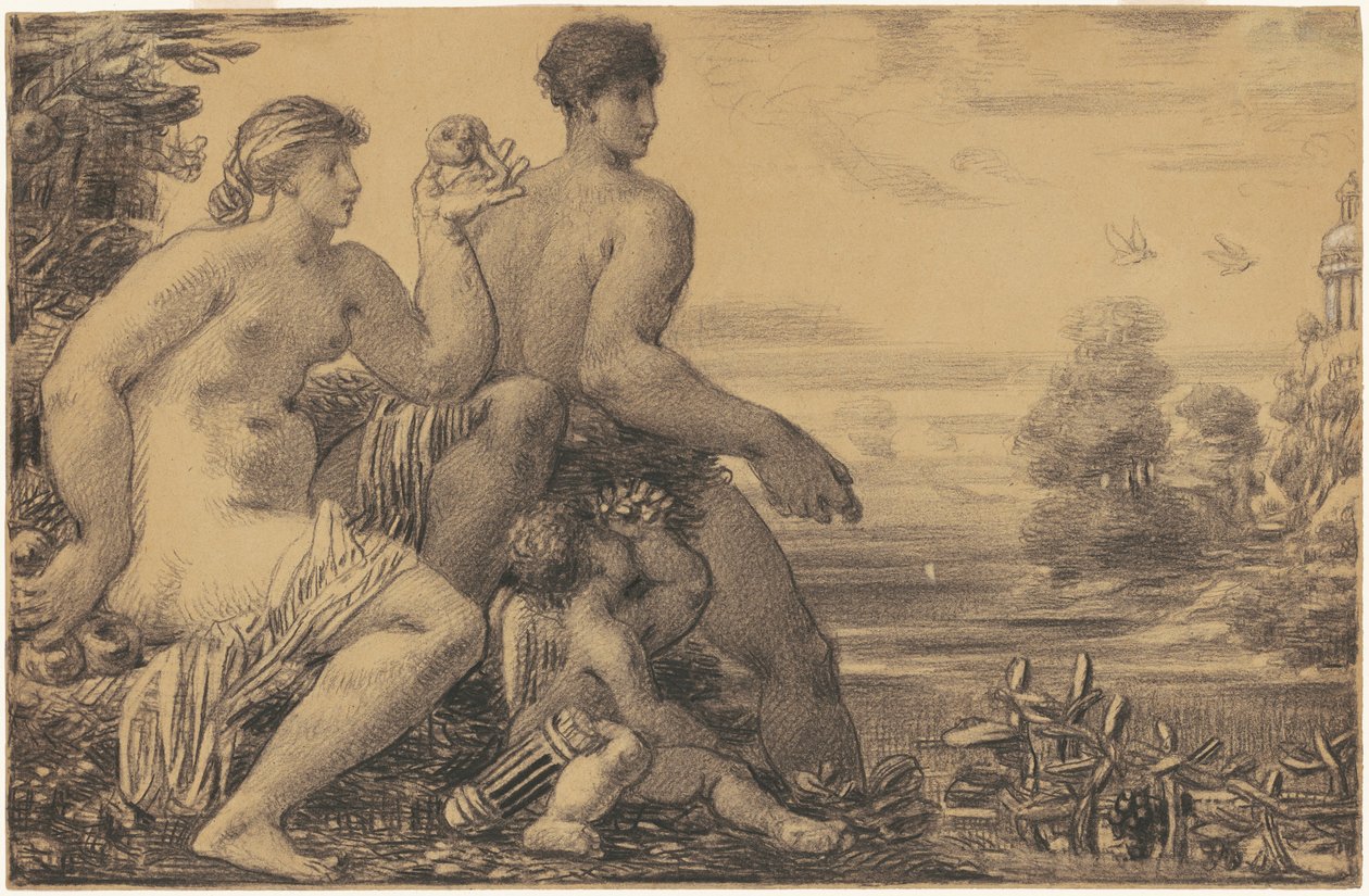 Venüs, Mars ve Aşk Tanrısı by William P. Babcock