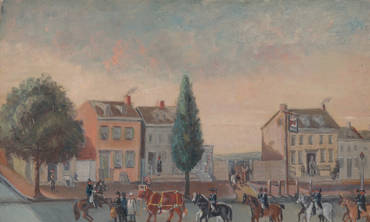 Bull's Head Tavern, 1870'ler. by William P. Chappel