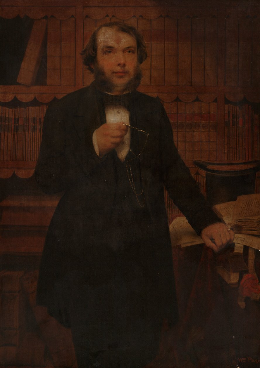 Henry Stevens (1819-1886), B.A. 1843, MA 1846 by William Page