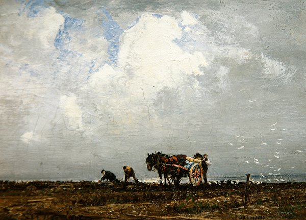 Toplama Enkazı, 20. yüzyıl (tuval üzerine yağlı boya) by William Page Atkinson Wells