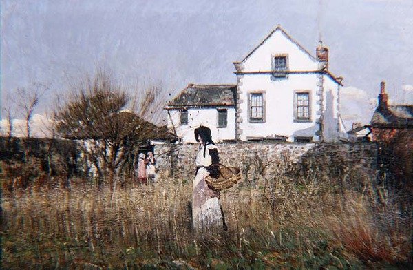 Manzara, Beyaz Saray, 1880 dolayları (tuval üzerine yağlı boya) by William Page Atkinson Wells