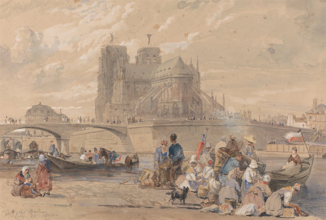 Notre-Dame, Paris by William Parrott