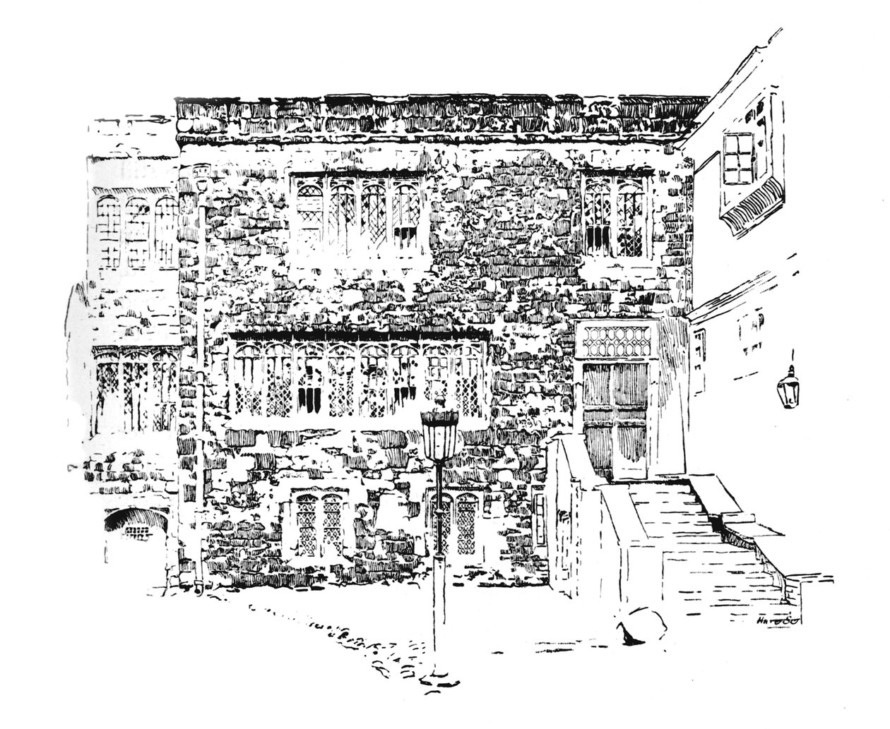 Kudüs Odası. Abbots Residence, Westminster, c1897 by William Patten