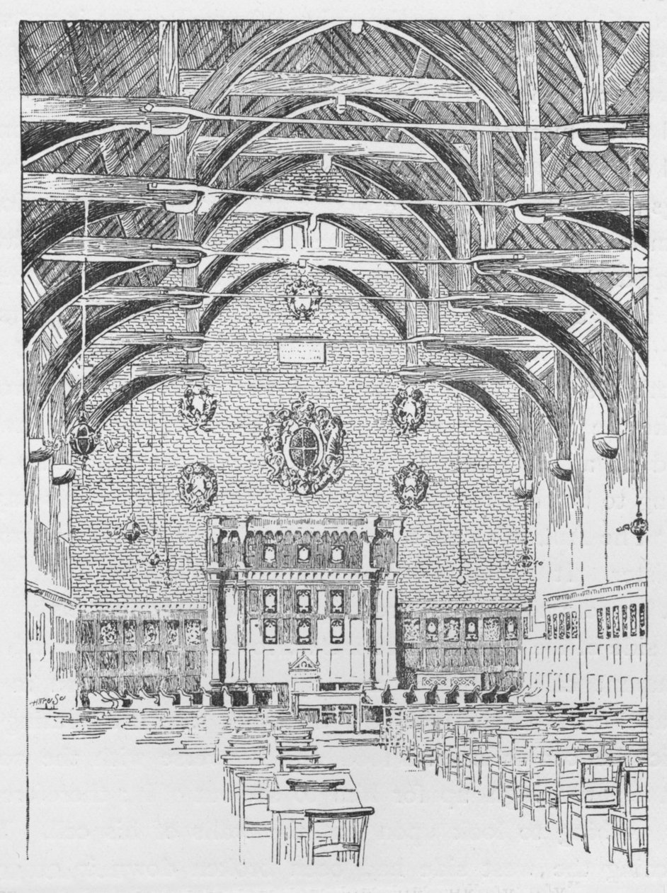 Westminster Schoolroom, Eskiden The Abbots Yurdu, c1897 by William Patten