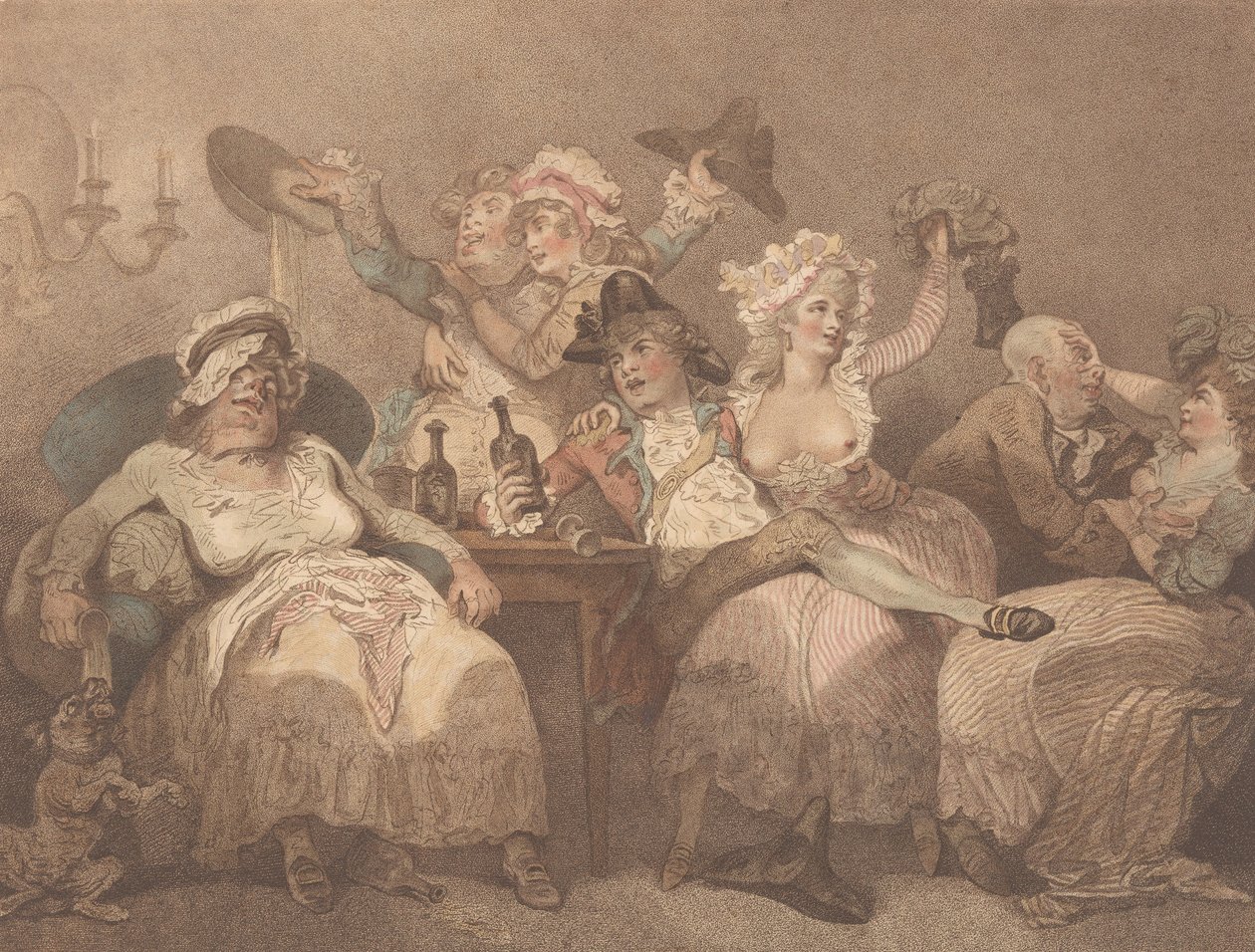 Doğadan Bir Eskiz, 24 Ocak 1784. by William Paulet Carey