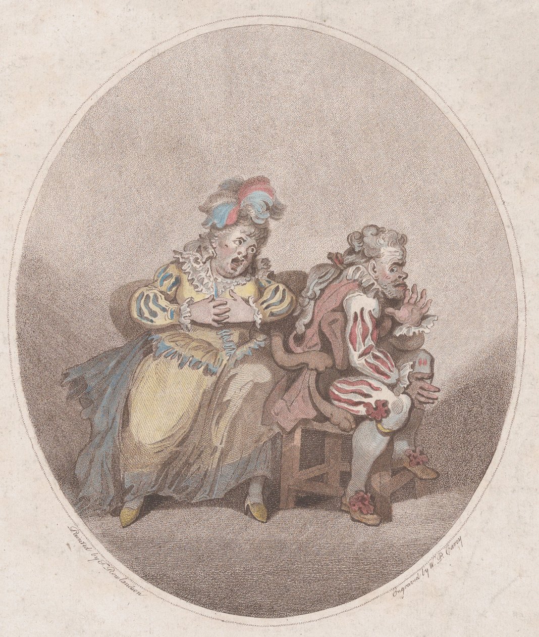 Duenna ve Küçük Isaac, 1 Nisan 1784. by William Paulet Carey