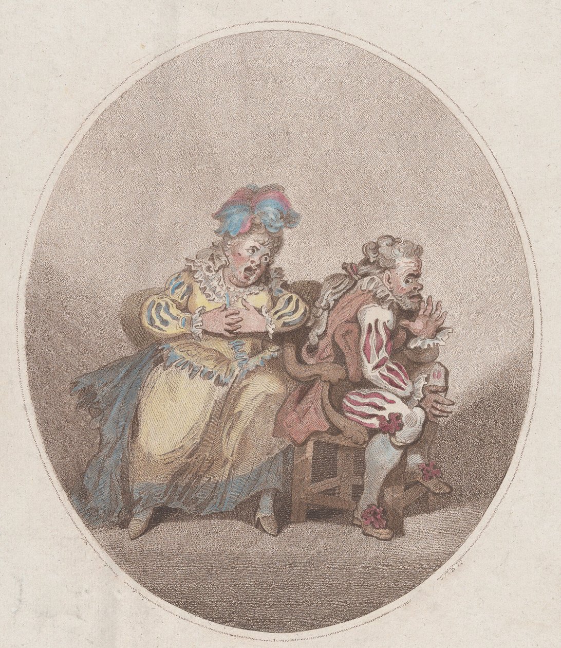 Duenna ve Küçük Isaac, 1 Nisan 1784. by William Paulet Carey