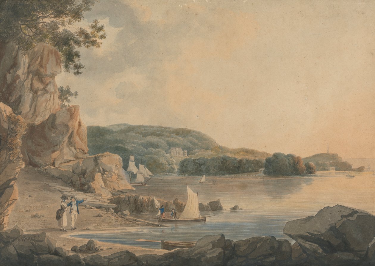 Britten Feribotu, Edgecombe Dağı by William Payne