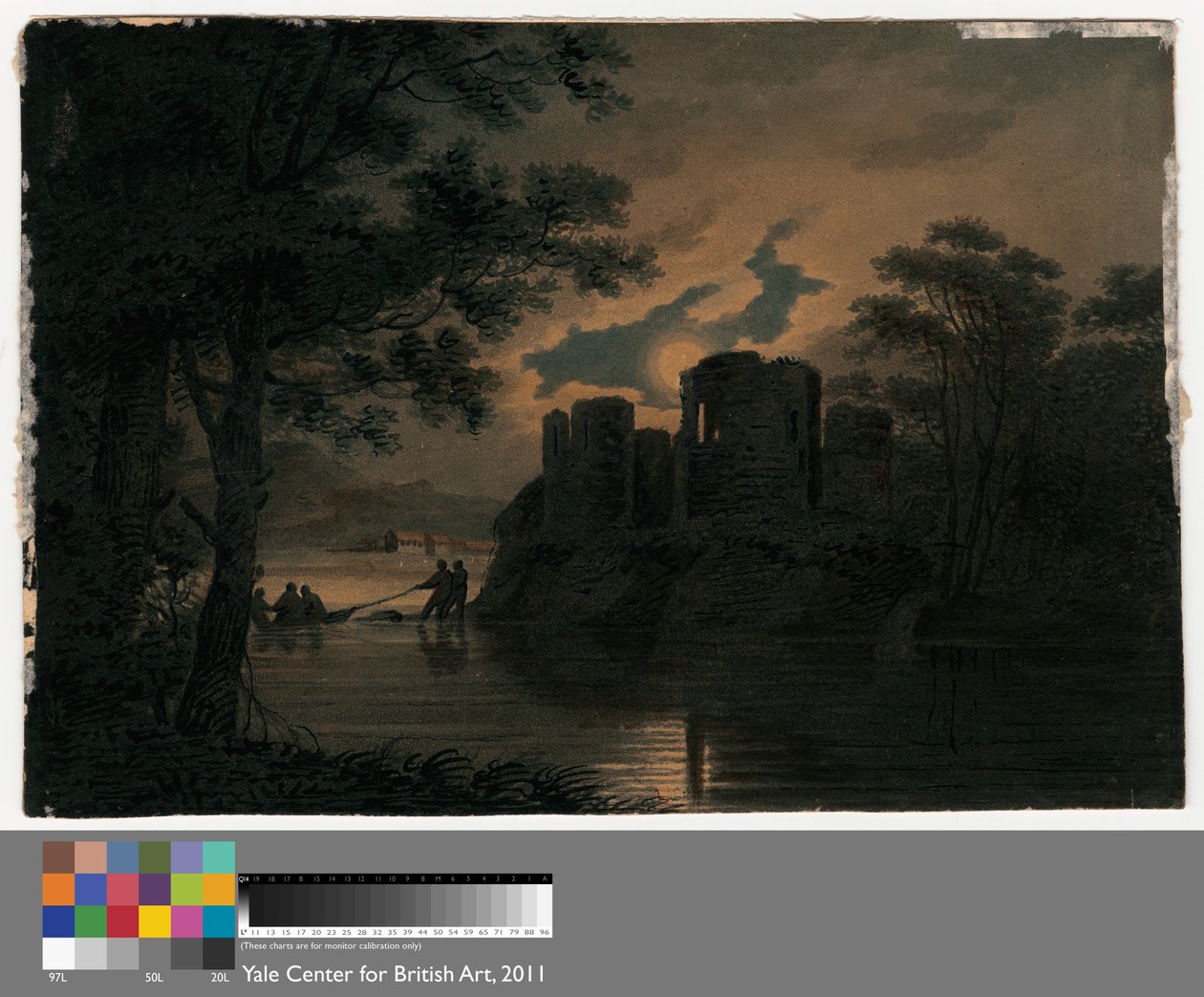 Wye Nehri üzerinde, Monmouthshire by William Payne