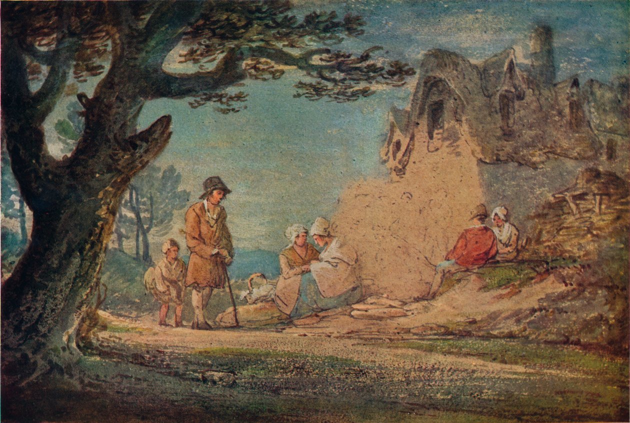 Kırsal Sahne, 1922 by William Payne