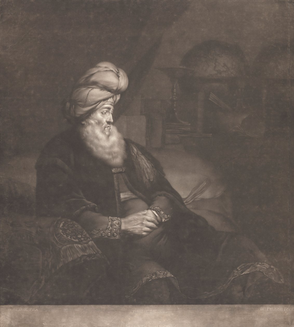 Bir Yahudi Haham by William Pether