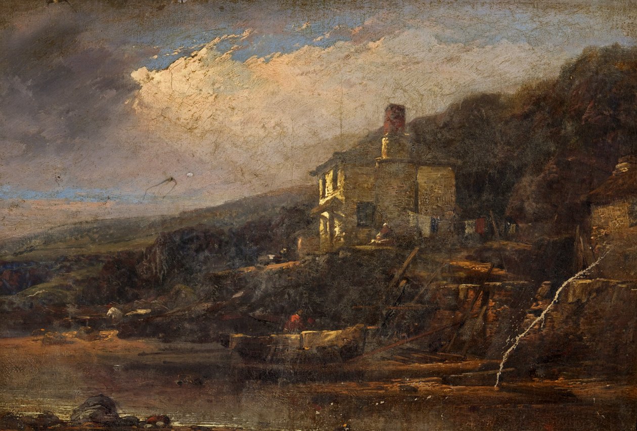 Balıkçı Kulübesi, Allsands, Güney Devon by William Pitt