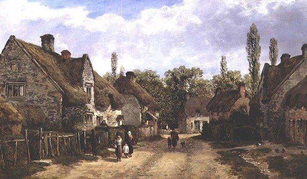 Langford Köyü, Wiltshire by William Pitt