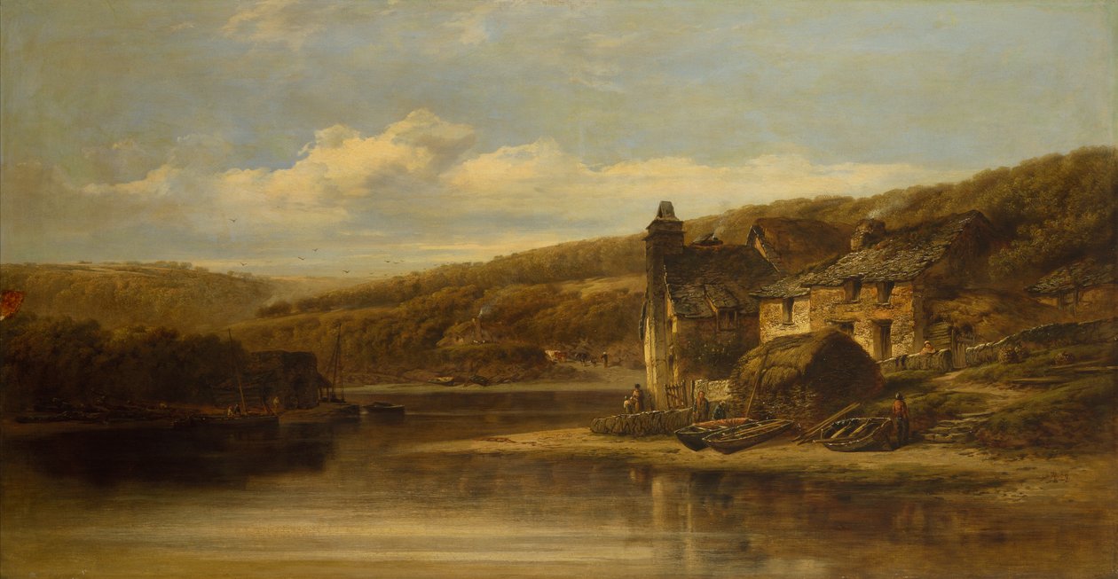 Looe, Cornwall yakınlarında by William Pitt