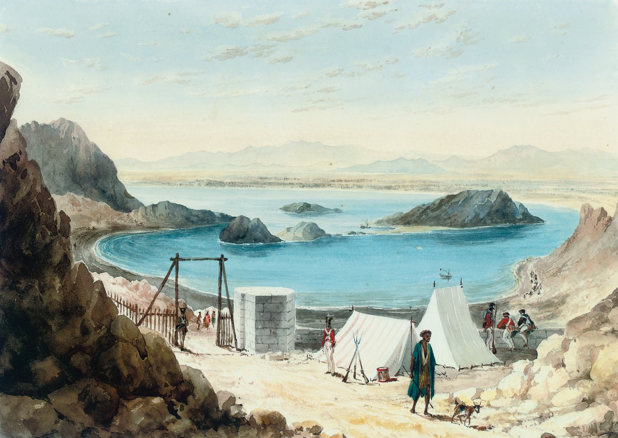 Aden Limanı by William Prinsep