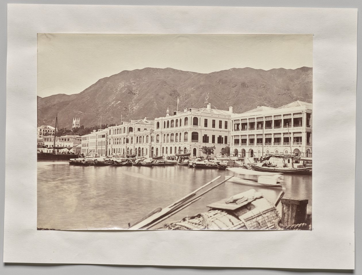 İsimsiz (Praya'dan görünüm, doğuya bakış, Hong Kong) by William Pryor Floyd